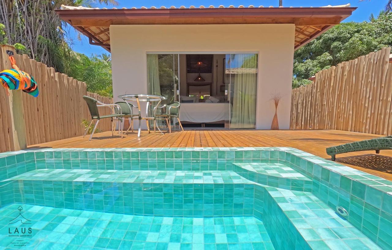 Laus Bangalos Experience - Piscina Privativa - Praia De Algodoes - Peninsula De Marau - Bahia Praia dos Algodoes Luaran gambar