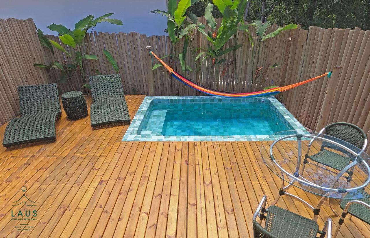Laus Bangalos Experience - Piscina Privativa - Praia De Algodoes - Peninsula De Marau - Bahia Praia dos Algodoes Luaran gambar